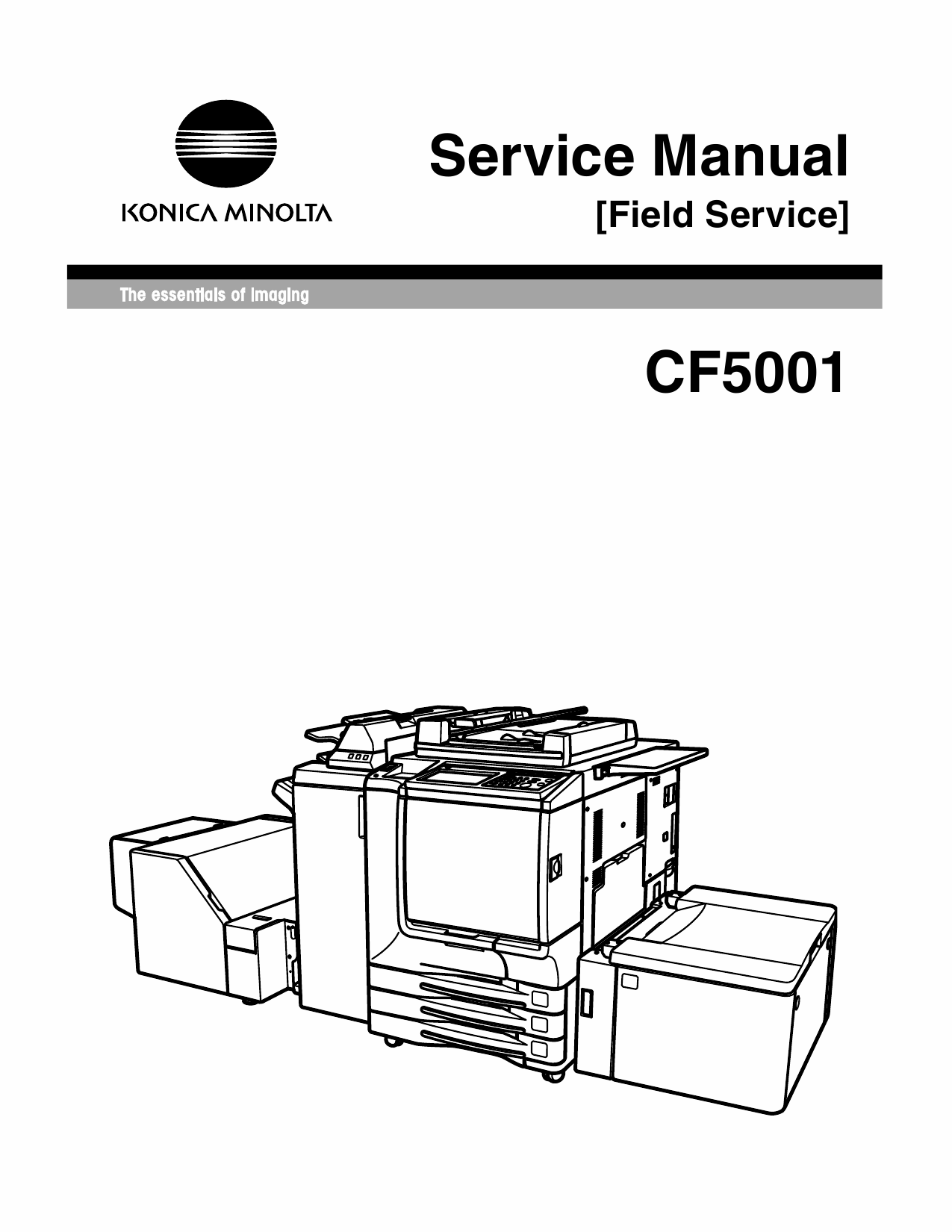 Konica-Minolta MINOLTA CF5001 FIELD-SERVICE Service Manual-1